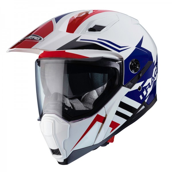 Caberg Xtrace Lux D6 White/Red/Blue